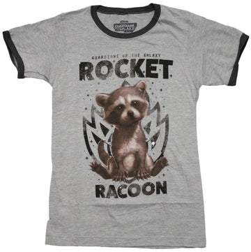 Guardians of the Galaxy Mens T-Shirt - Baby Rocket Racoon