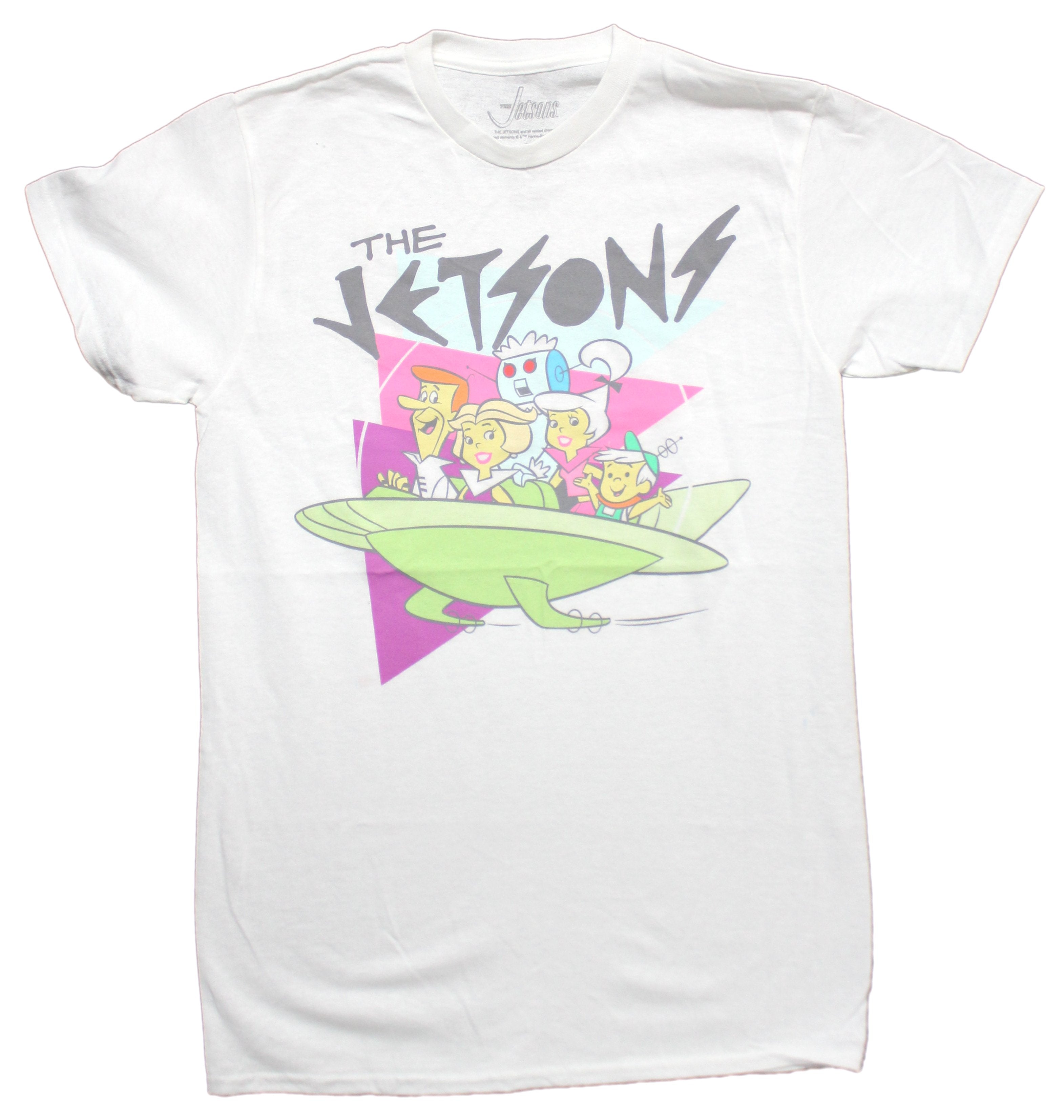 The Jetsons Mens T-Shirt - George & Group Car Under Logo