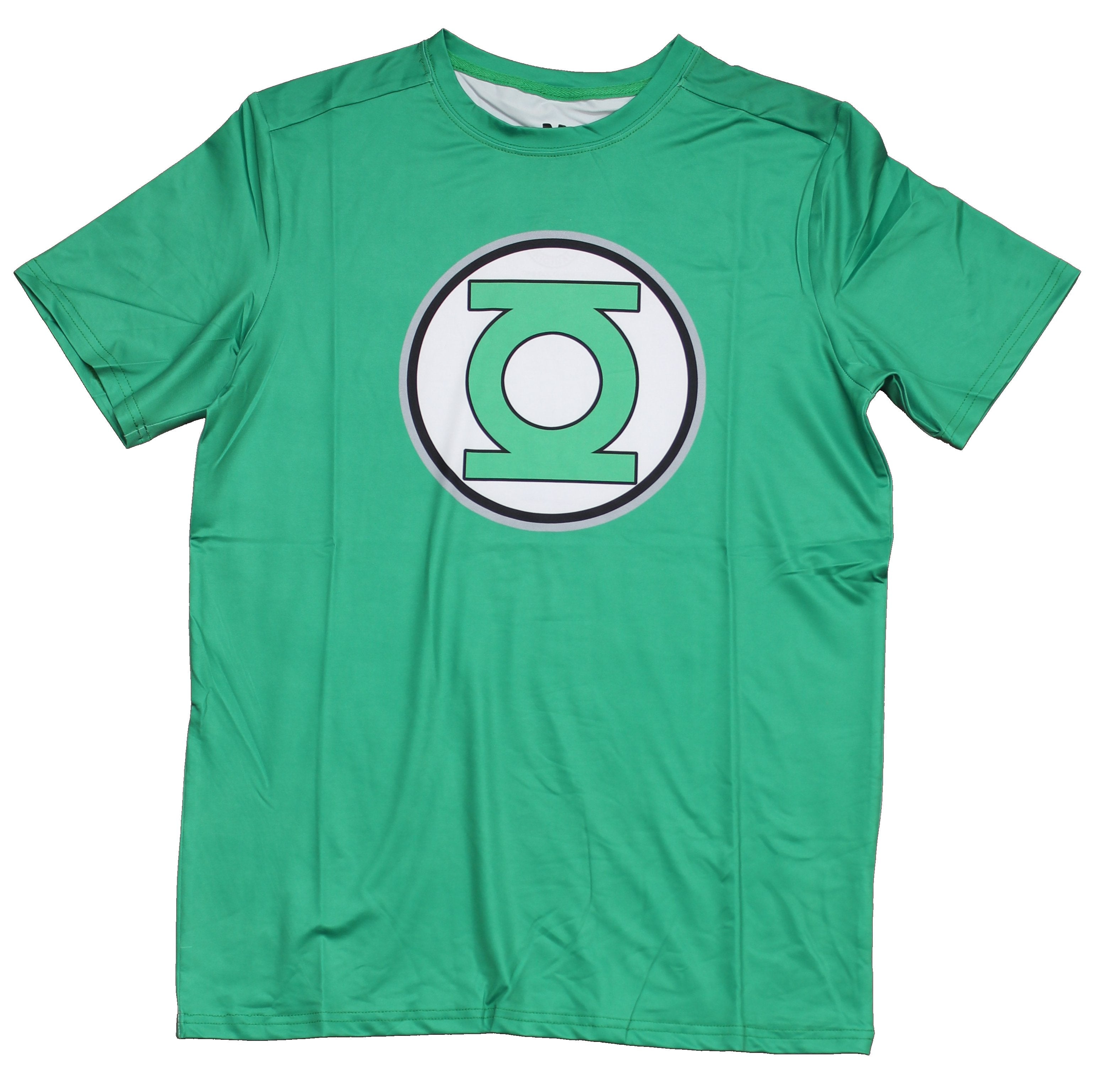 Green Lantern Mens T-Shirt - Performance Compression Athletic  Shirt