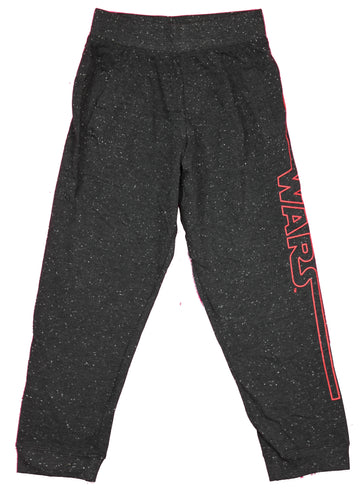 Star Wars Simple Red Outline Word Logo Lounge Pajama Pants
