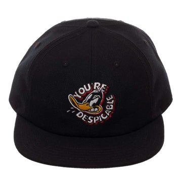 Daffy Duck Snapback Looney Tunes Hat Daffy Duck Hat Looney Tunes Snapback Black
