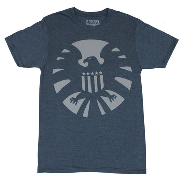 SHIELD (Marvel Comics) Mens T-Shirt - Large Simple Shield Logo