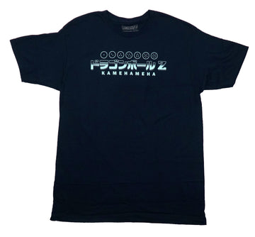 Dragon Ball Z Kamehameha Mens T-Shirt - Kanji Name Front Dragon Image Back