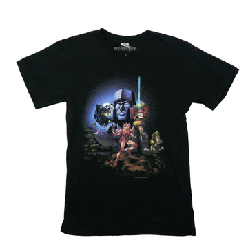 Transformers Mens T-Shirt -  Autobots Standing on Crater New Hope