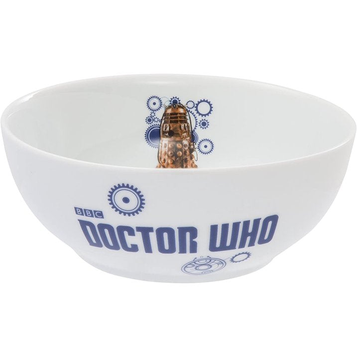 Vandor Doctor Who 6.5-Inch Ceramic Bowls, 4-Piece Set