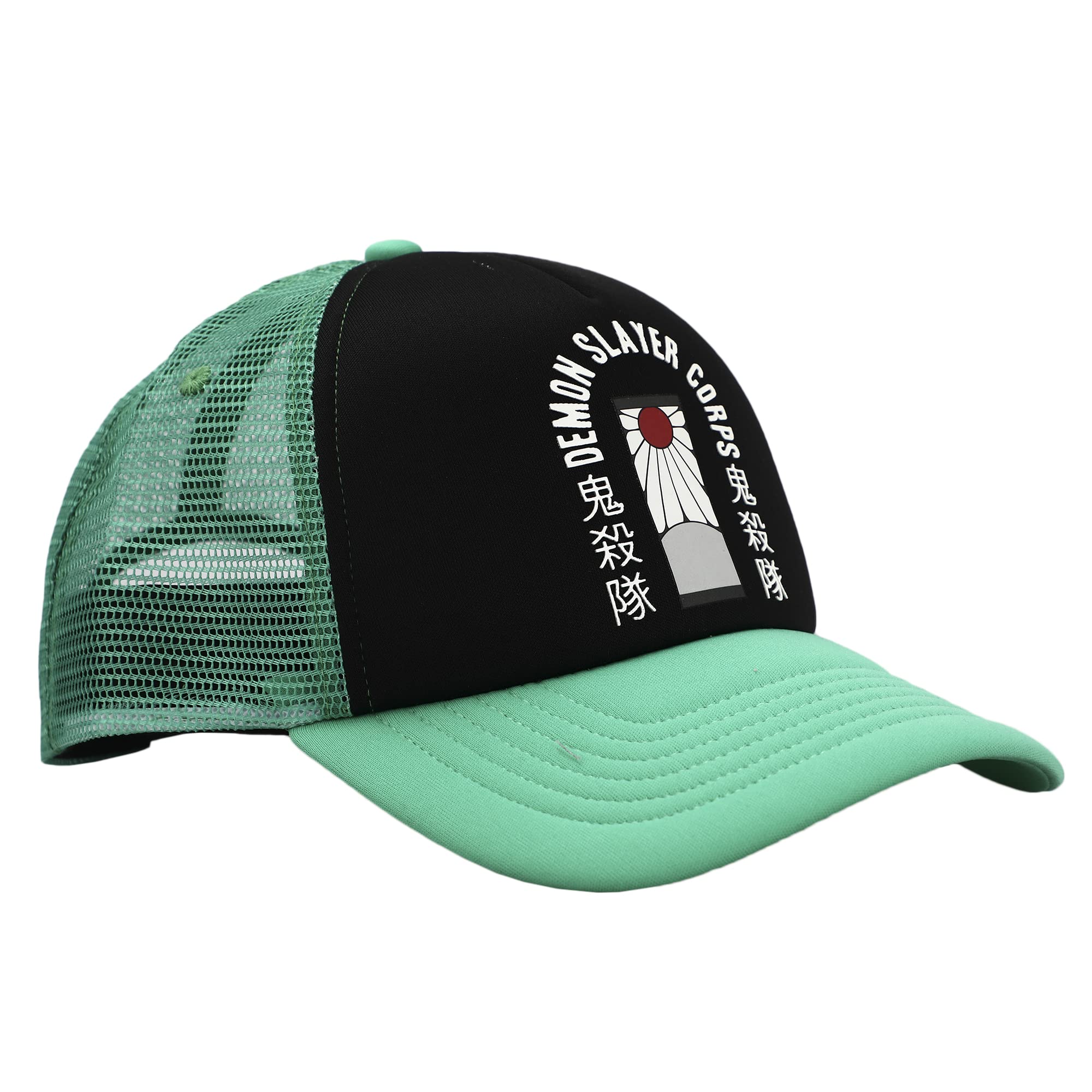 Demon Slayer Corps Foam Green Trucker Hat