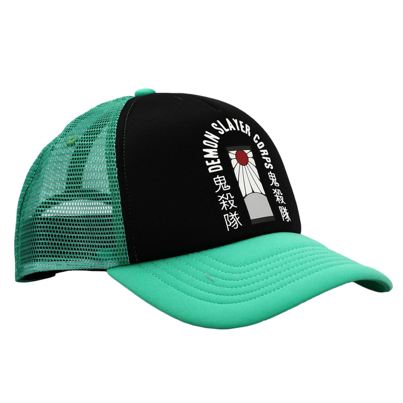 Demon Slayer Corps Foam Green Trucker Hat