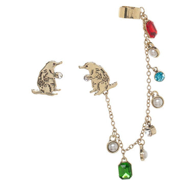 Fantastic Beasts cuff Earrings Niffler Accessories Fantastic Beasts Niffler Jewelry