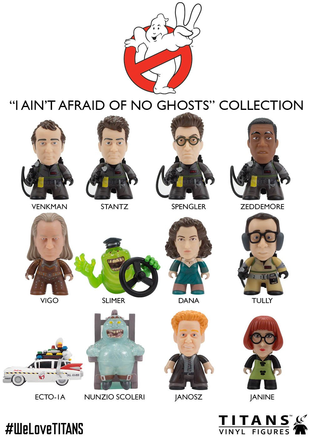 Ghostbusters I Ain't Afraid of No Ghost - Titan Blind Box (1) Mystery Figure