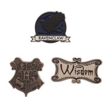 Harry Potter Ravenclaw Crest Lapel Pin Set