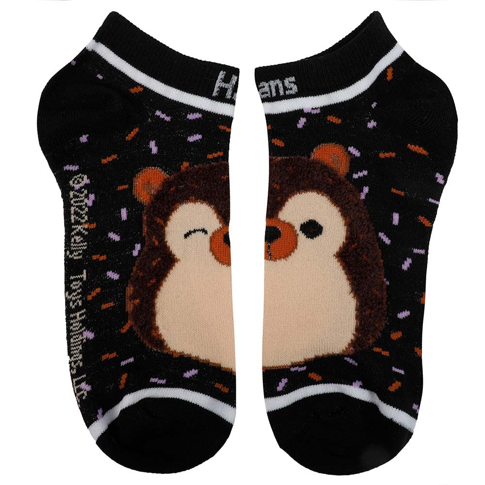 Bioworld Squishmallows Fuzzy Characters 5-Pack Ankle Socks