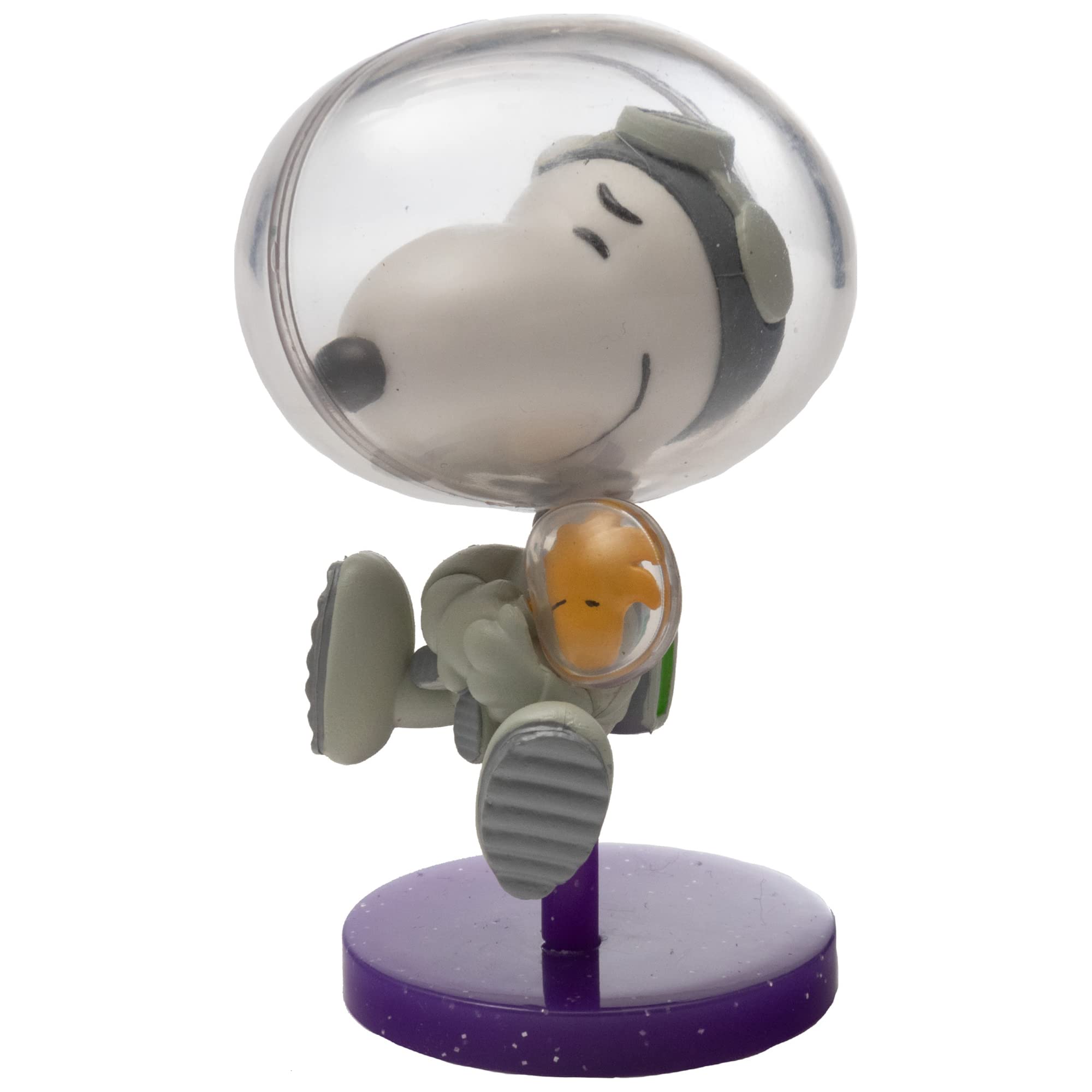 Complete Set of 4 Snoopy in Space 3.5-in Collectible Vinyl Sculpture Figures