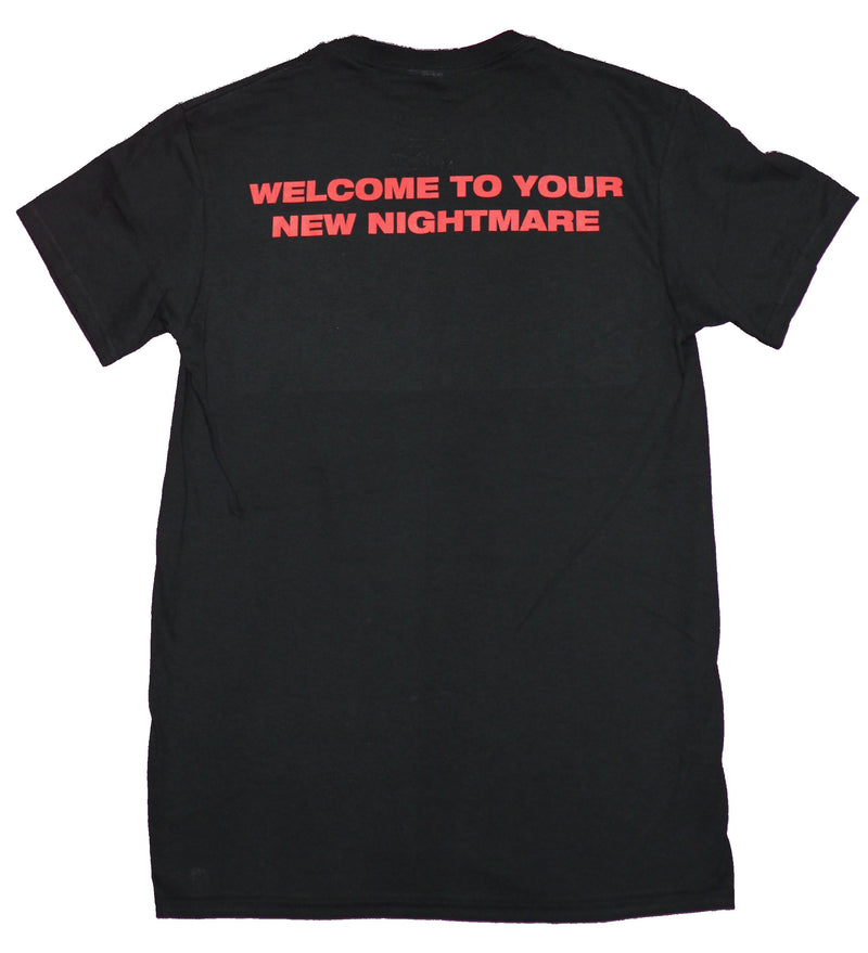 Nightmare on Elm Street Mens T-Shirt - Freddy Lick Photo Quote Back