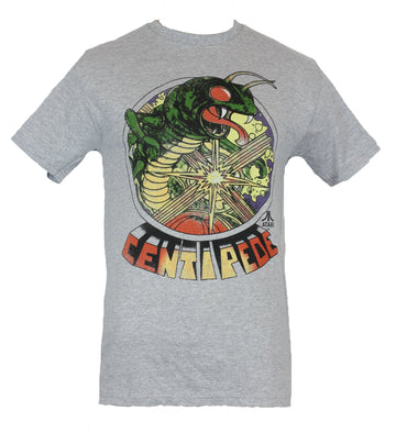 Centipede Mens T-Shirt -  Classic Arcade Cabinet Art Image
