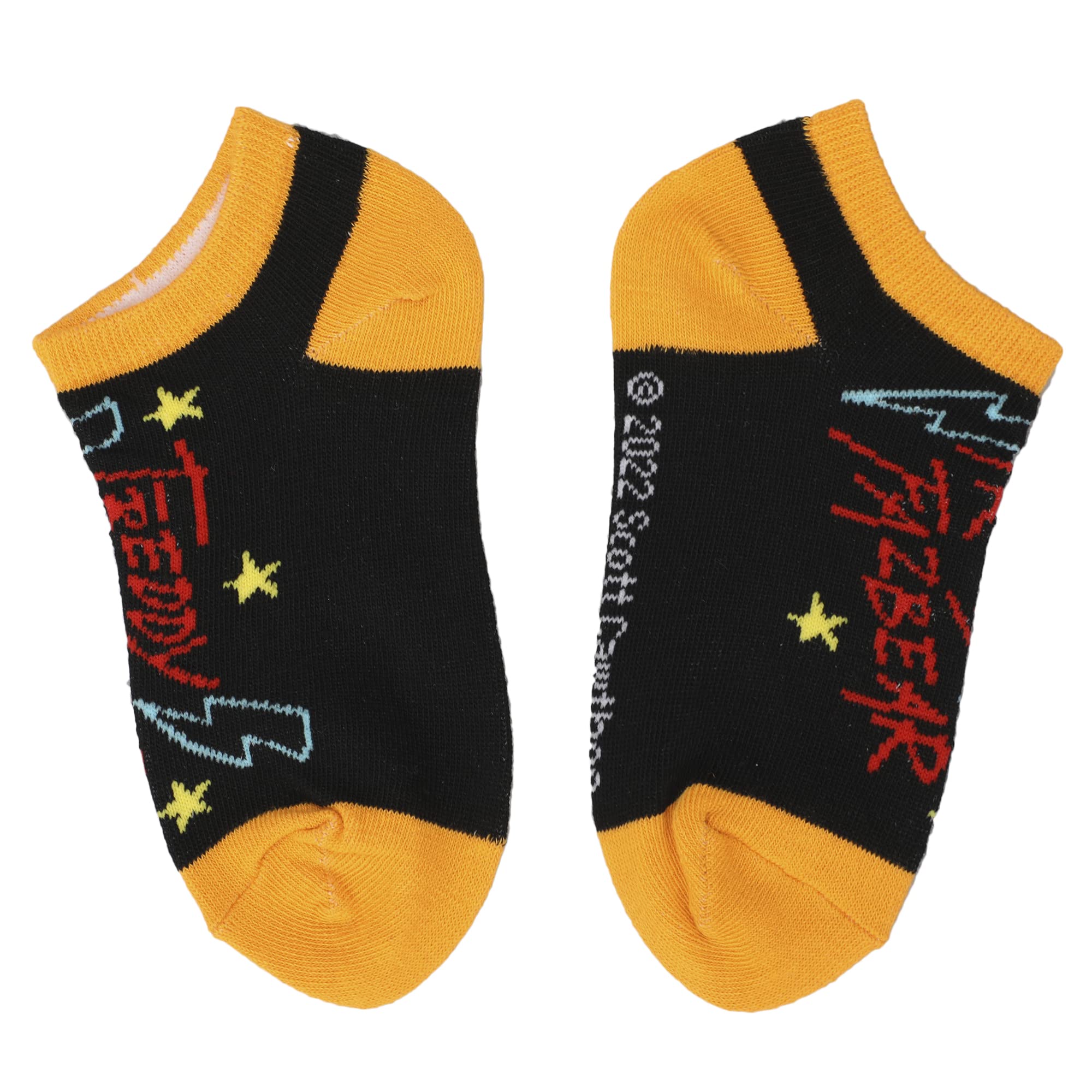 Five Nights at Freddy's Slogan Youth 6-Pack Ankle Socks