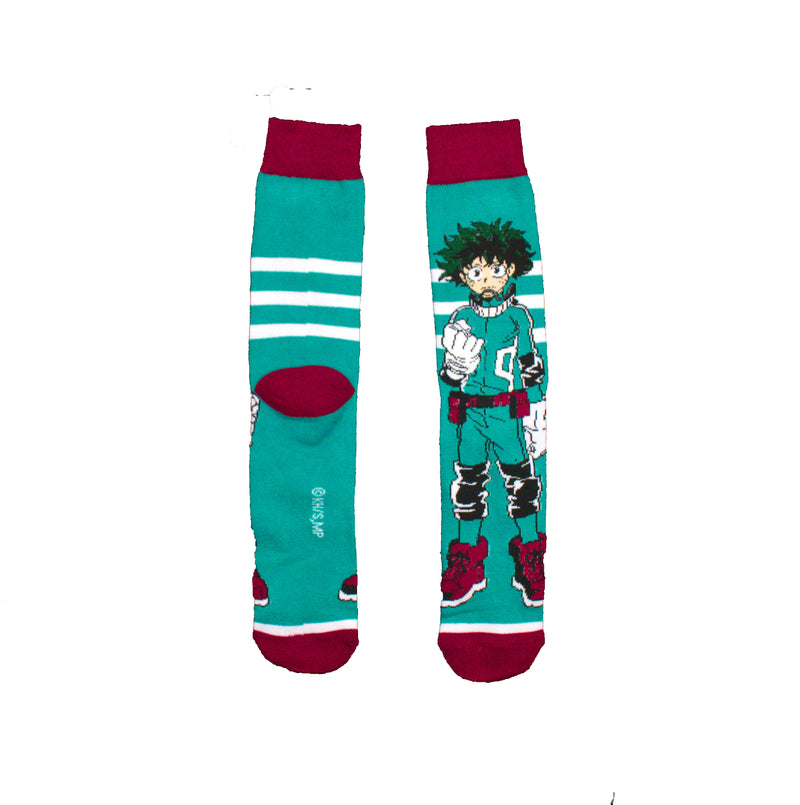My Hero Academia Izuku Midoriya Pose Men's Crew sock