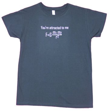 You're Attracted Girls Juniors T-Shirt  -  Formula For Attraction