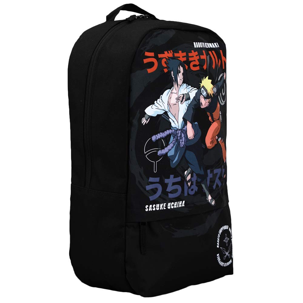 Naruto Anime Cartoon Naruto & Sasuke Character Backpack
