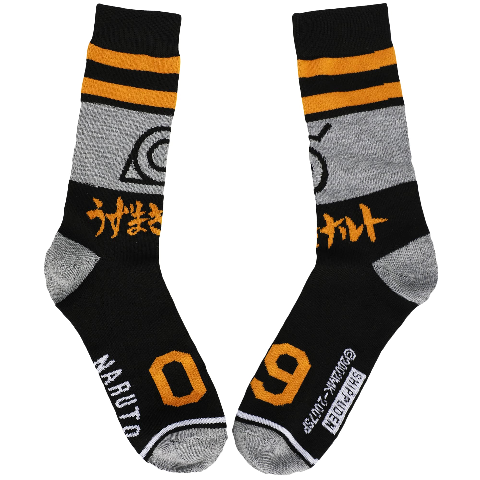 Naruto Ramen 3Pk Mens Crew Set