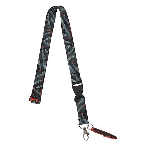 Chucky Wanna Play? Lanyard With Rubber Charm and Clear ID Sleeve