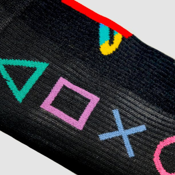 PlayStation Original Crew Socks 2 Pair PS1 Console tin Gift Set