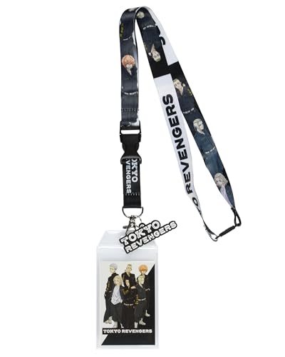 Tokyo Revengers  Anime Manga Manji Gang Breakaway ID Badge Holder with 2" Charm