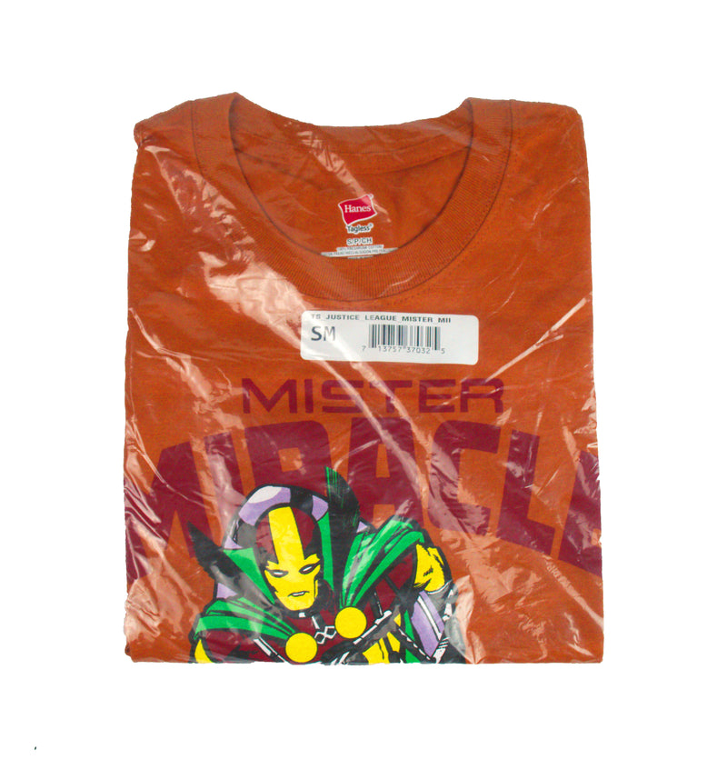 Graphitti Designs Mister Miracle Rocket Strapped NOS DEADSTOCK VINTAGE T-SHIRT
