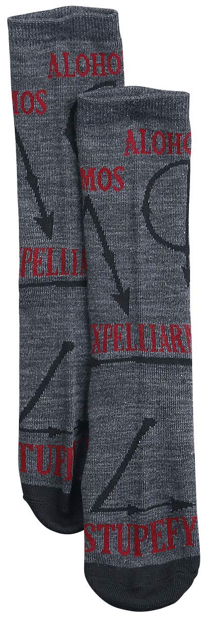 Harry Potter Juniors Hogwarts and House Crew Socks 2 Pack