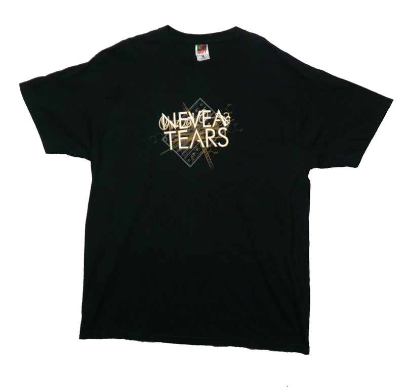 Nevea Tears Mens T-Shirt -  Band Name over Elements E Initial on Back