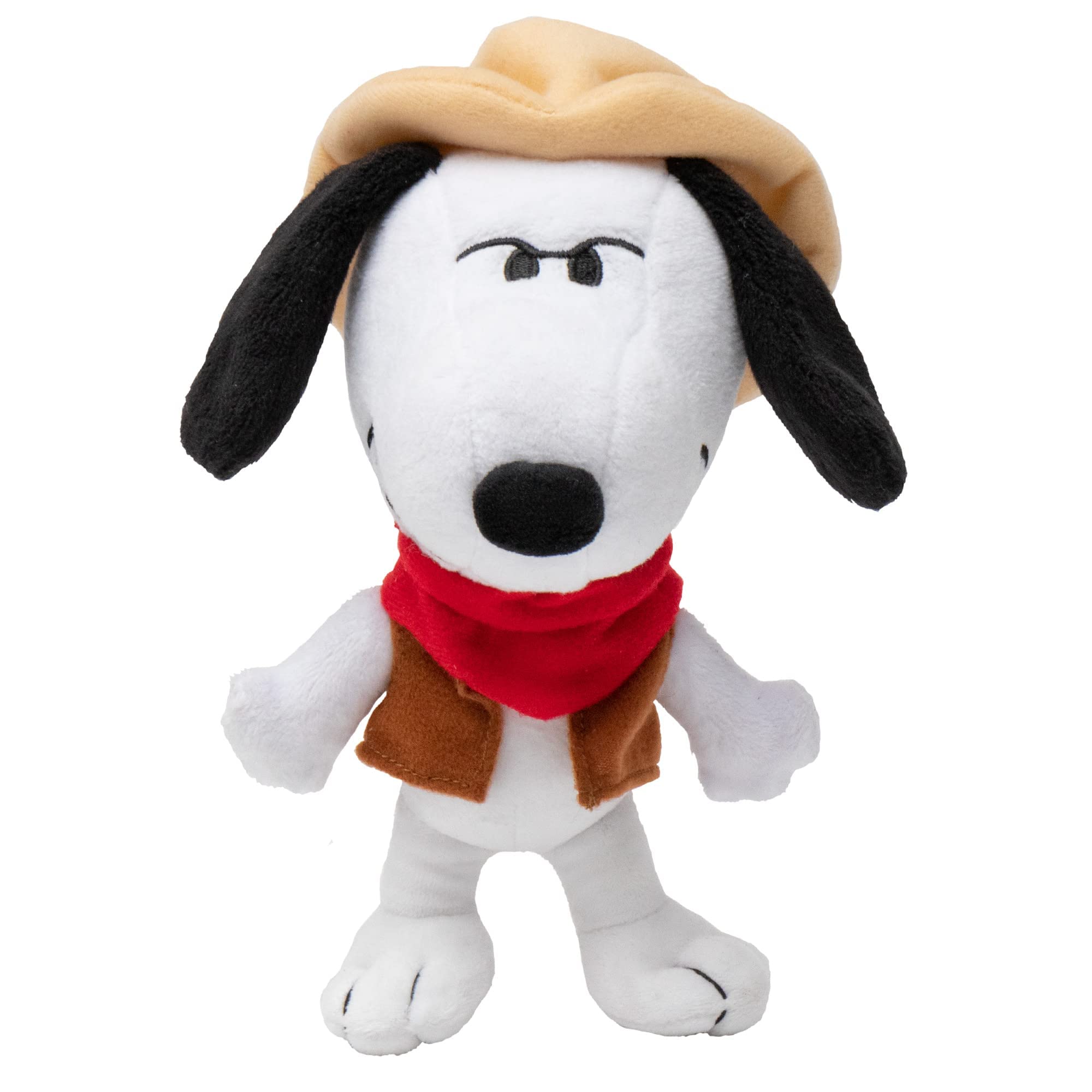 JINX Official Peanuts Collectible Plush Snoopy Cowboy, Excellent Plushie for Toddlers & Preschool