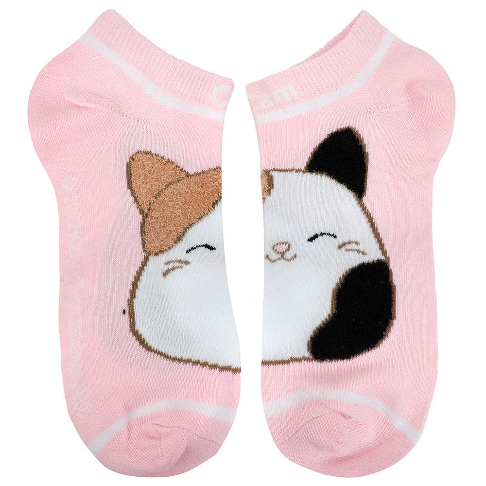 Bioworld Squishmallows Fuzzy Characters 5-Pack Ankle Socks