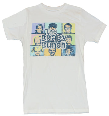 The Brady Bunch Mens T-Shirt  -  Distressed Open Sequence Box Image