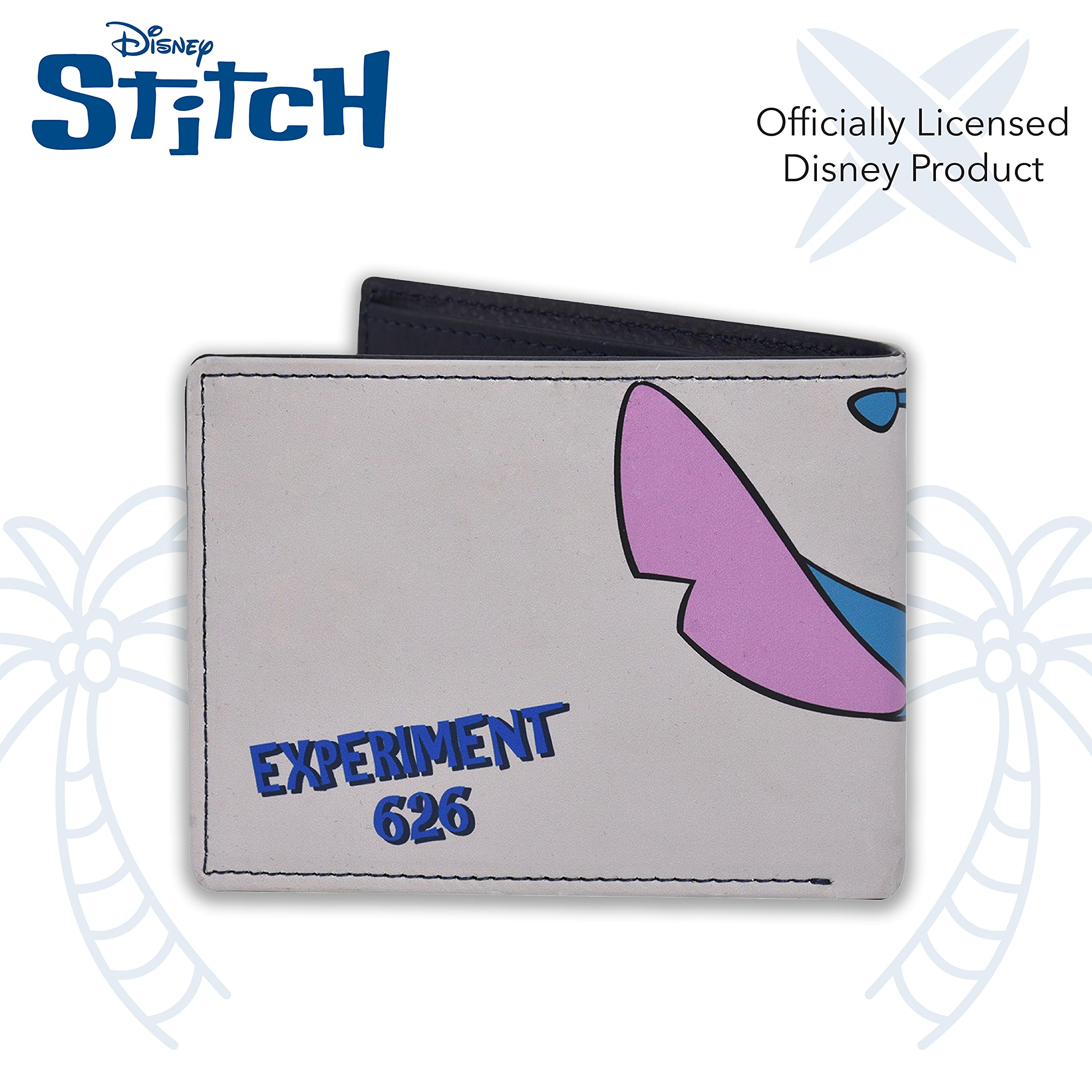 Disney's Stitch Bifold Wallet in a Decorative Tin Case, Multi