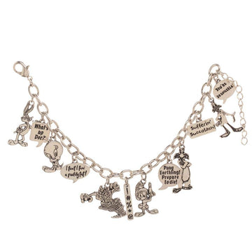 Looney Tunes Charm Bracelet Cartoon Looney Tunes Jewelry - Cartoon Charm Bracelet Looney Tunes Bracelet