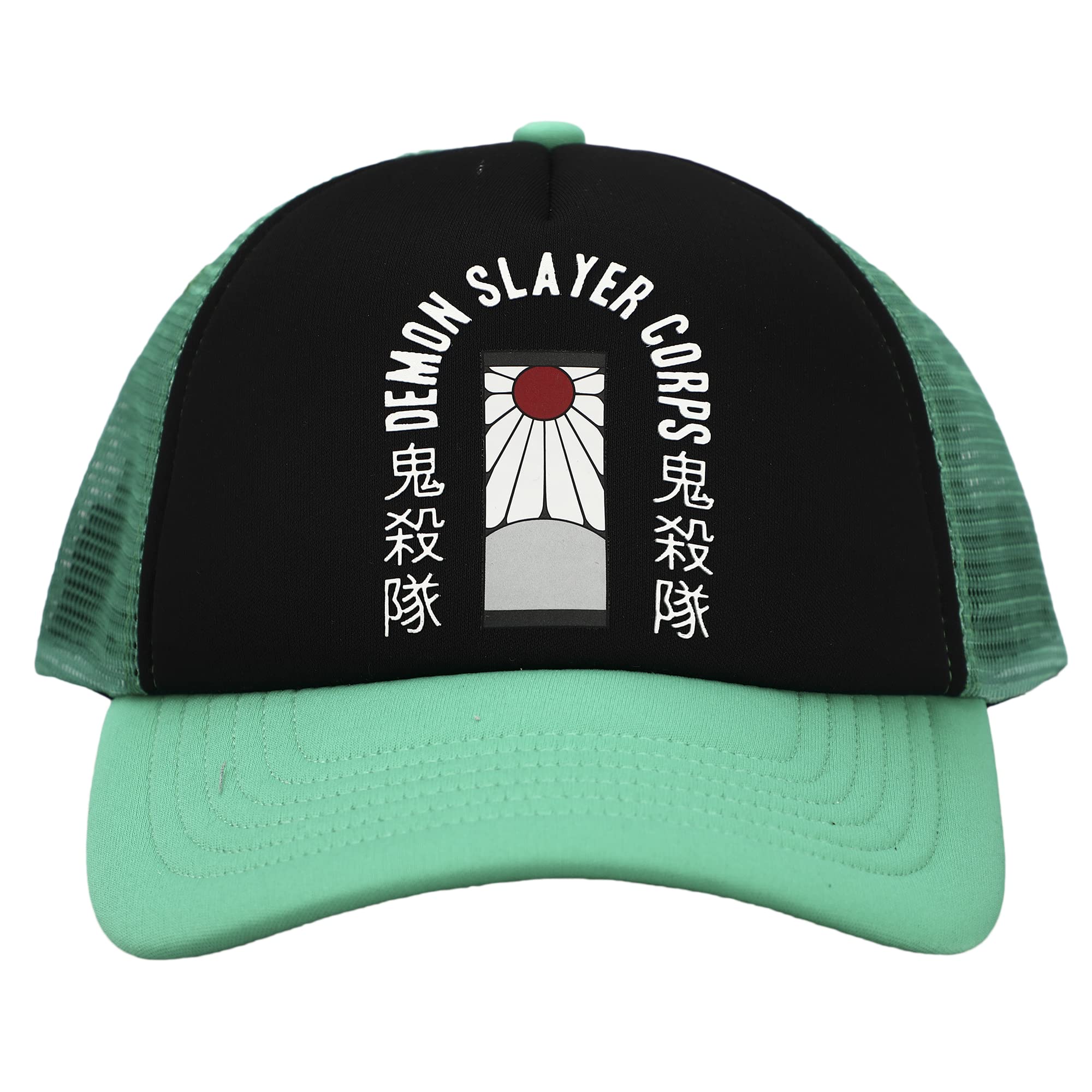 Demon Slayer Corps Foam Green Trucker Hat