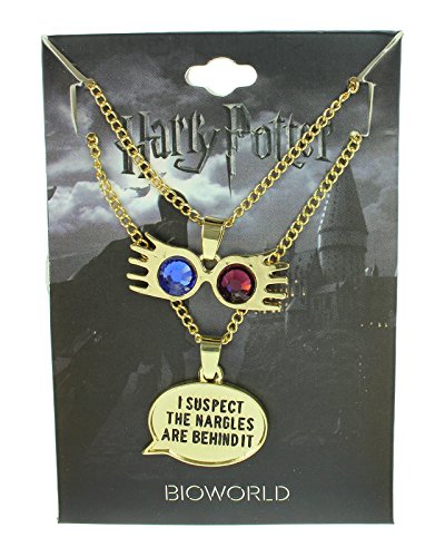 Harry Potter Luna Lovegood Necklace Set Spectrespecs Suspect Nargles Talk Bubble