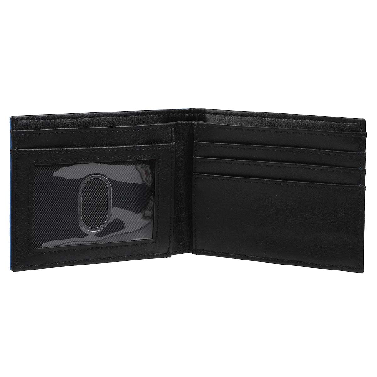 Bioworld Legend Of Zelda Metal Hylian Shield Men's Blue Bi-Fold Wallet