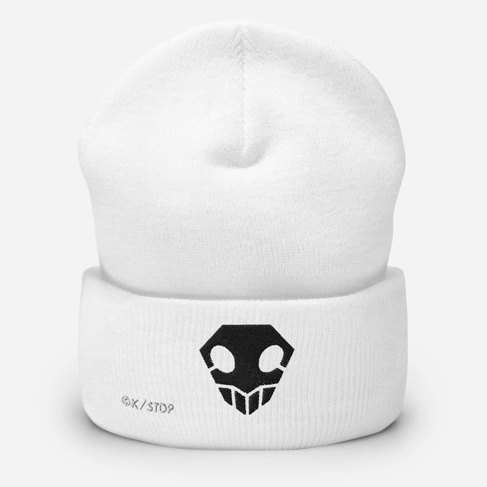 Ripple Junction Bleach Soul Reaper Icon Embroidered Cuff Beanie Officially Licensed