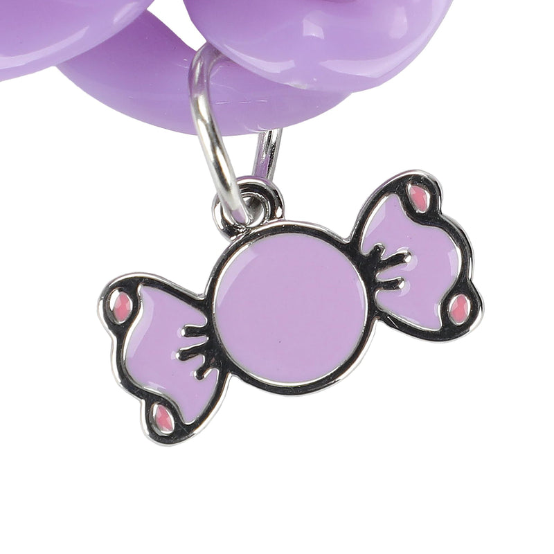 Hello Kitty & Friends Purple Bracelet With Character & Bow Charms