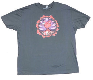 Team Fortress Mens T-Shirt - Heart Under Rib Cage And Little Bird