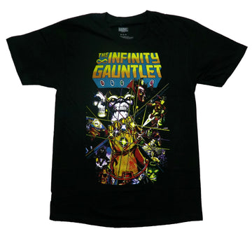 Infinity Gauntlet Mens T-Shirt - Classic Issue 1 Perez Cover image