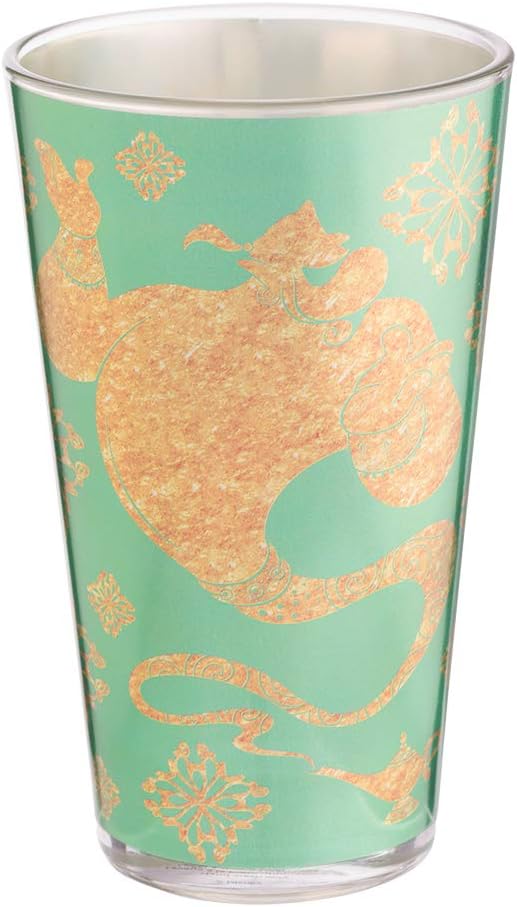 Disney Aladdin Set of 2 Collectible Pint Glasses 16 oz