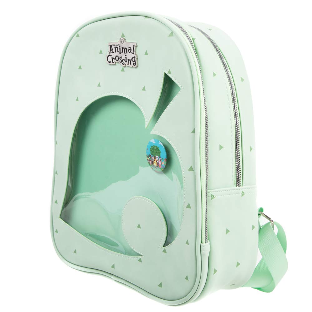 Animal Crossing Leaf Ita Mini Backpack with Removable Pin