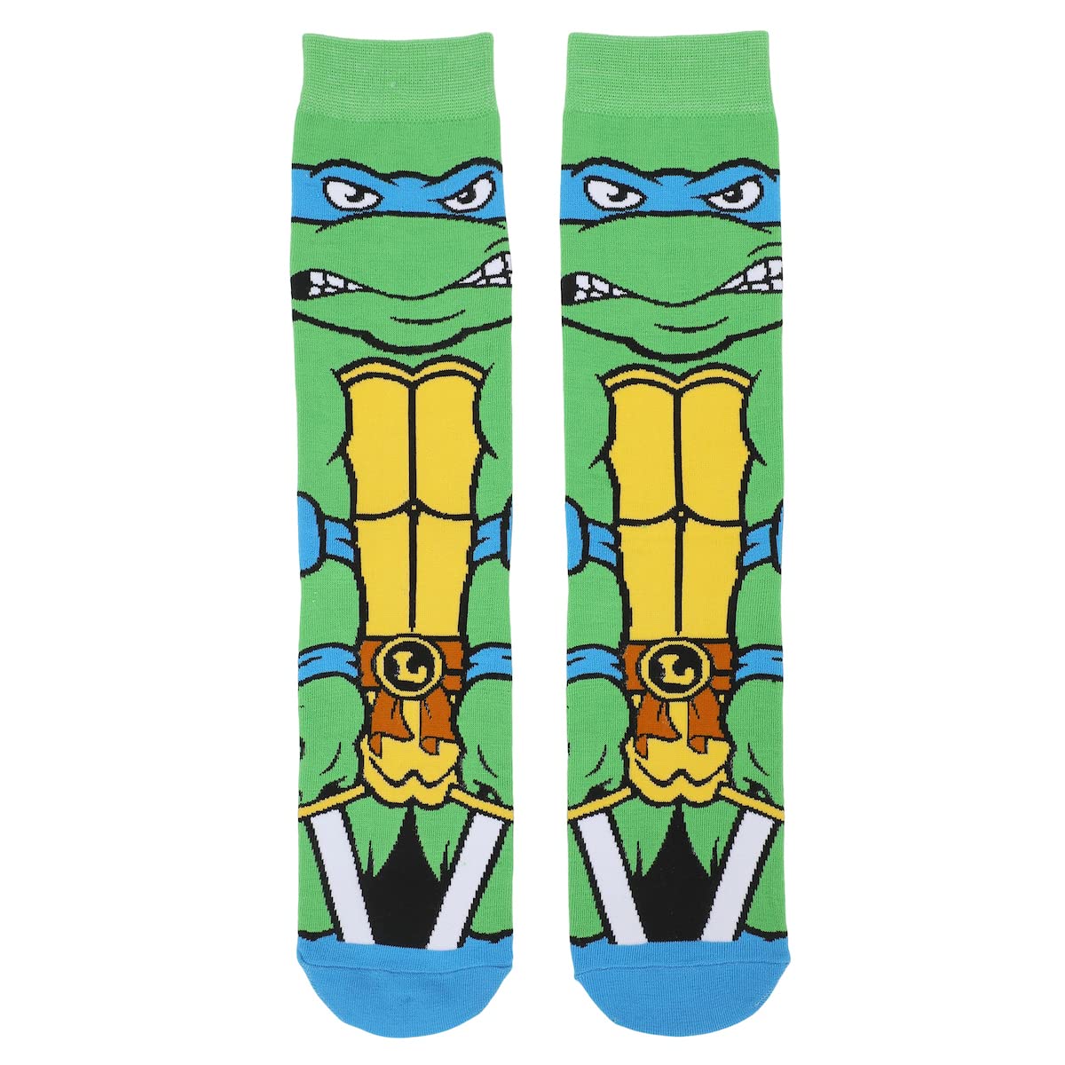 Bioworld Teenage Mutant Ninja Turtles Animigos Men’s Crew Socks