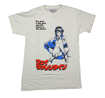 Cowboy Bebop Mens T-Shirt - Faye Along The Past is the past Future Is