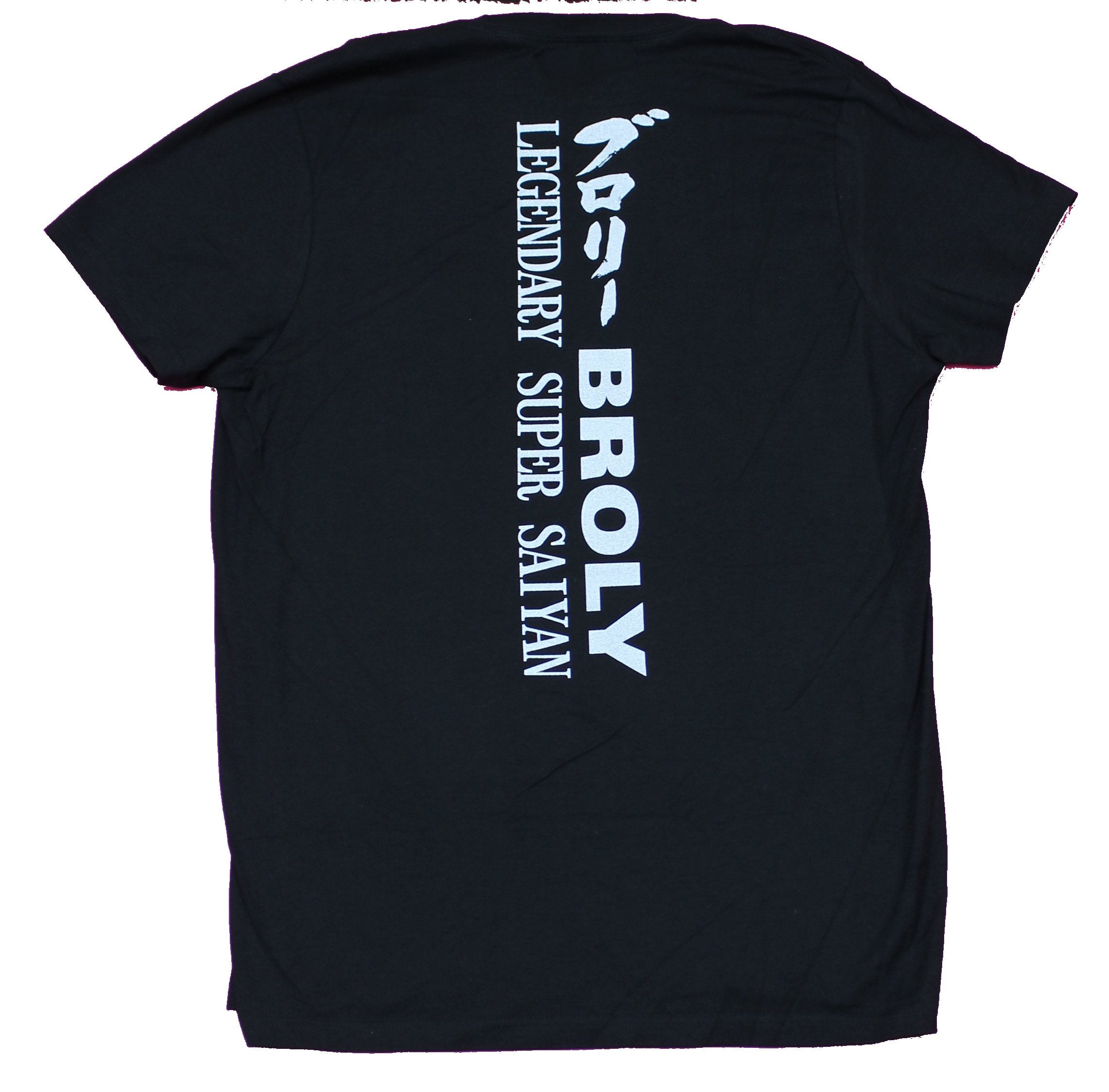 Dragon Ball Z Mens T-Shirt -  Shadow Scream Stylistic Brolly Image