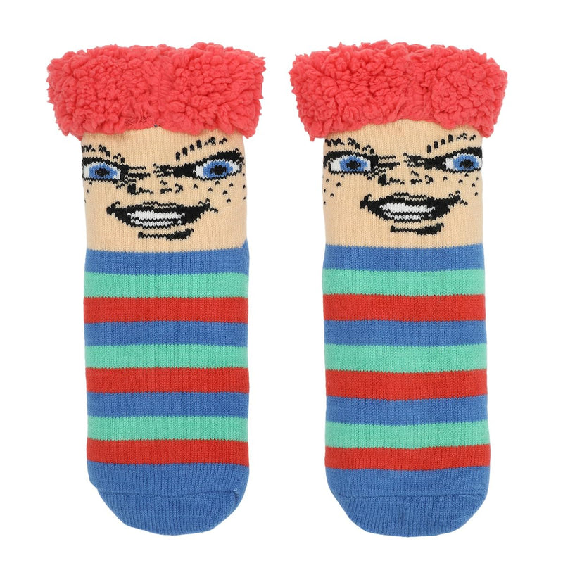 Bioworld Chucky Big Face Women's Quarter Crew Ankle Sock