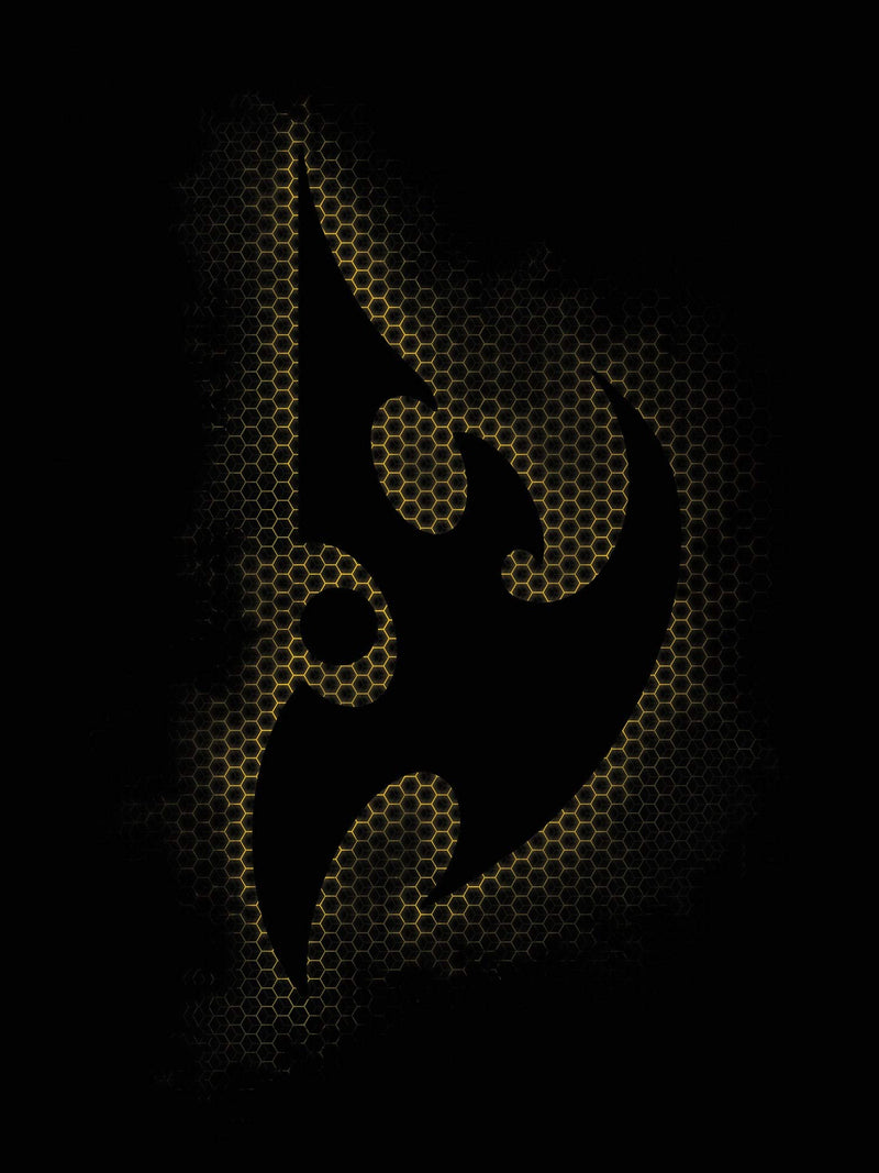 StarCraft II Mens T-Shirt - StarCraft II Protoss Honeycomb Grid Logo