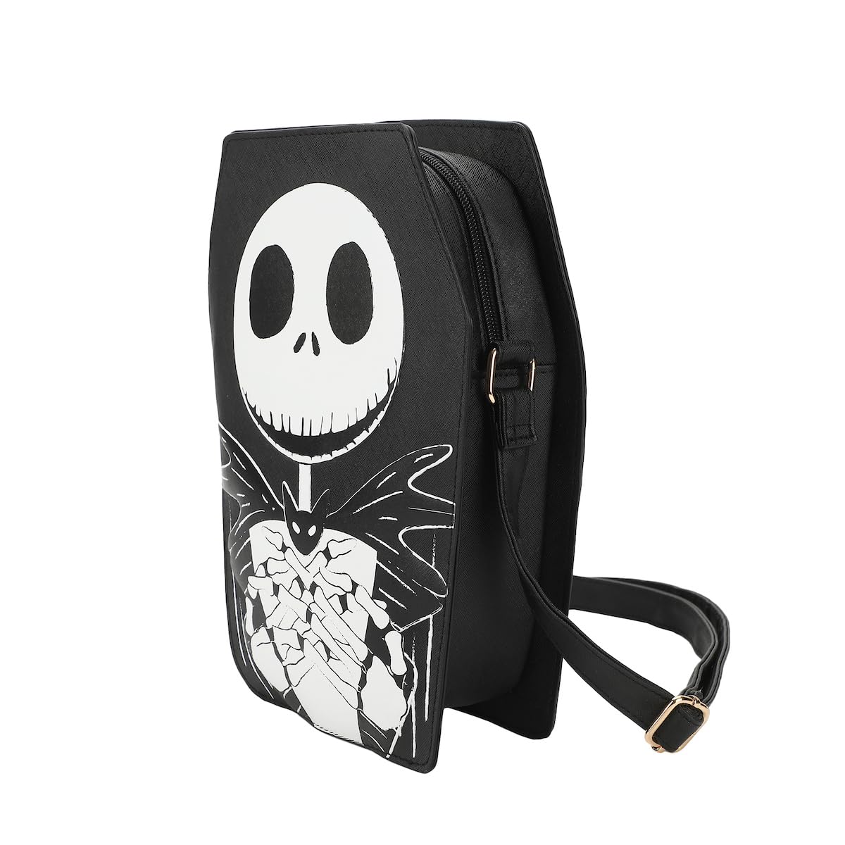 Nightmare Before Christmas Jack Skellington Coffin 11" Crossbody Bag - Inmyparentsbasement.com