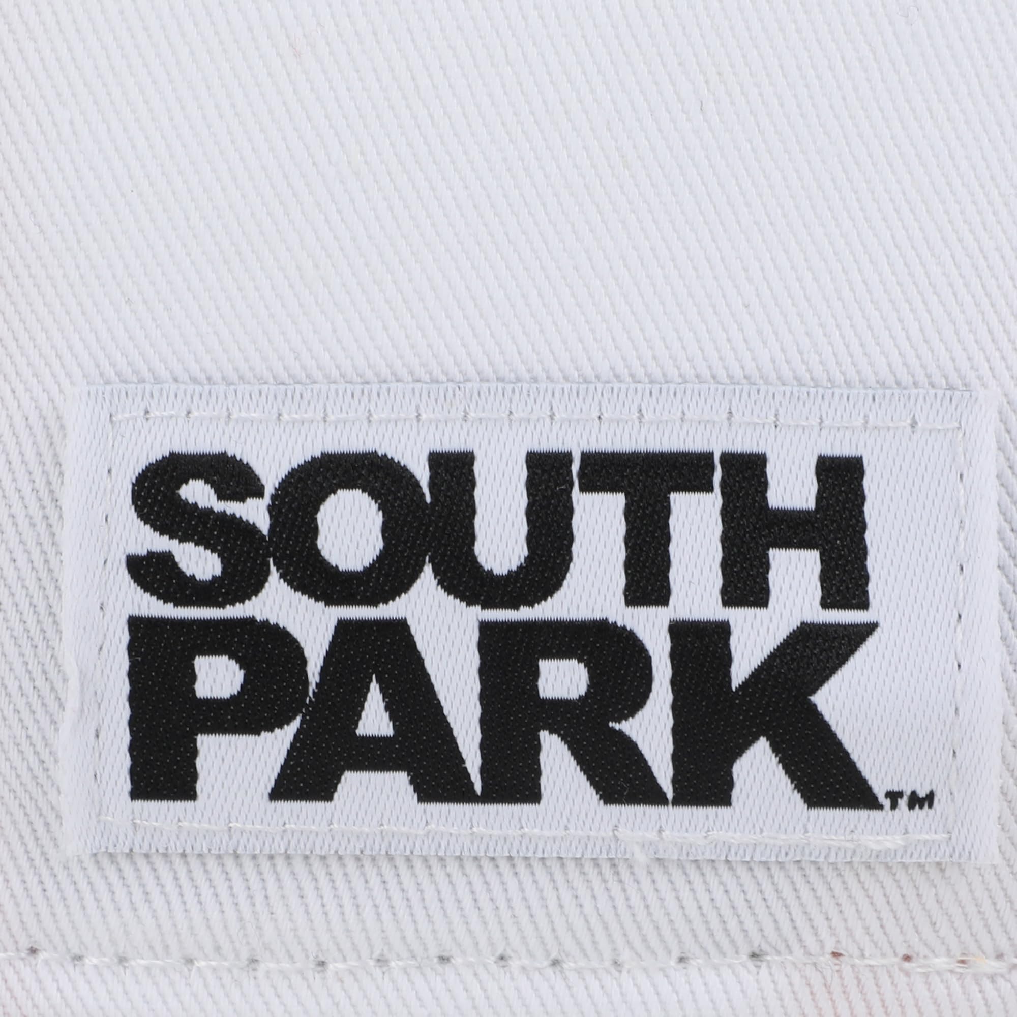 South Park Raisins Logo Adult White Traditional Adjustable Hat